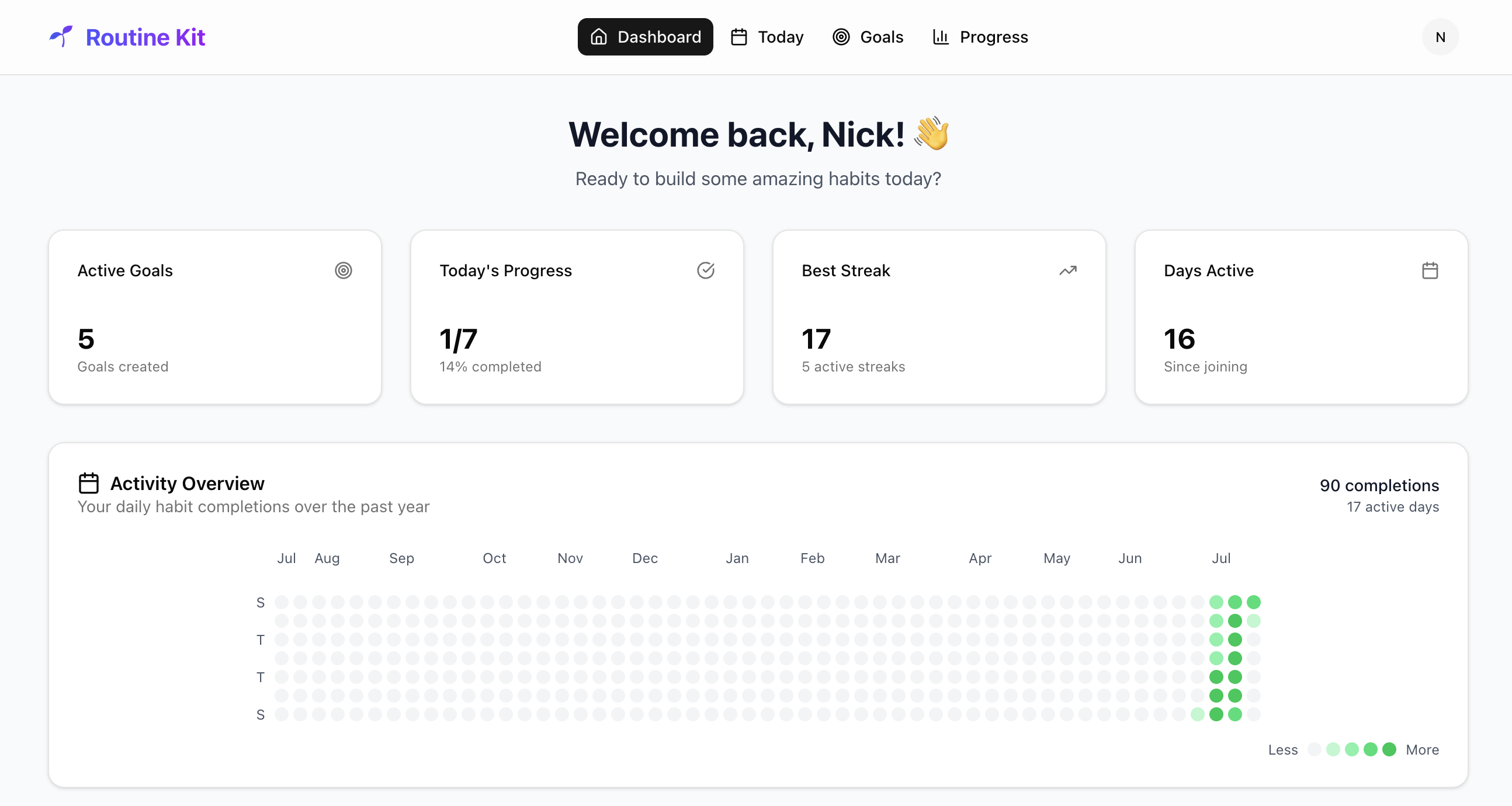 Routine-Kit screenshot